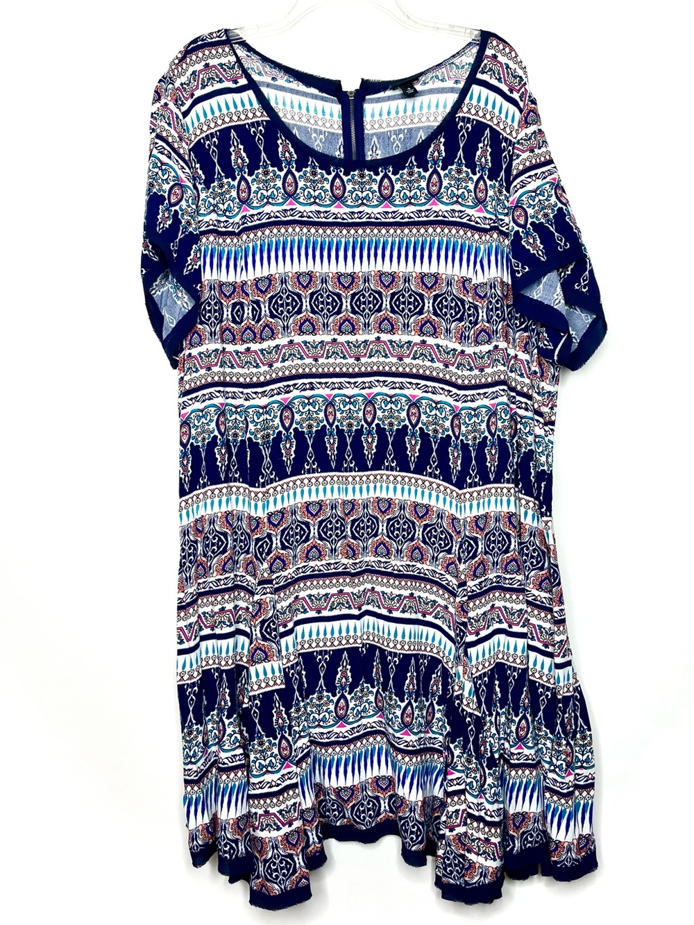 Torrid Boho Chic Floral Short Sleeve Dress 4X
